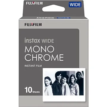 FujiFilm film instax wide Monochrome 10 ks (70100139612)