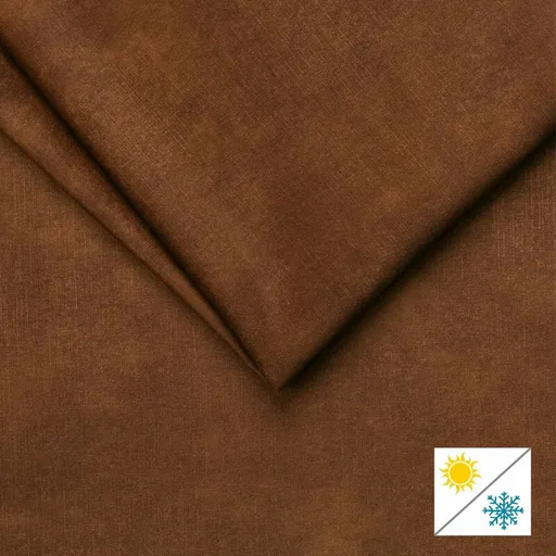 TERMO závěs nebo látka, PALLADIUM thermal 08 čokoládová, 142 cm 142 cm