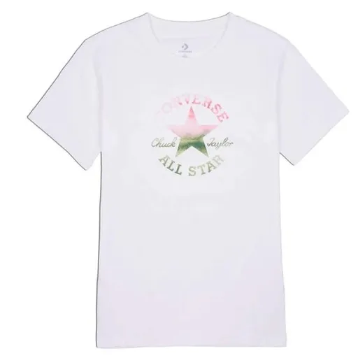 Converse CHUCK PATCH INFILL Dámské tričko, bílá, velikost