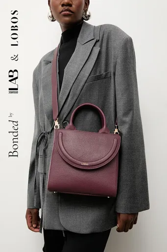 Kožená kabelka Bonded by Answear.LAB & LOBOS