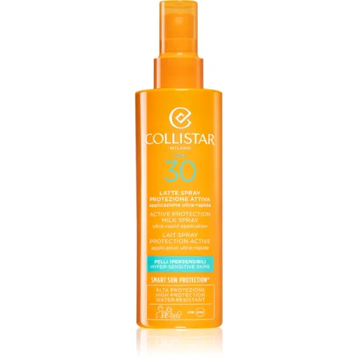 Collistar Active Protection Milk Spray SPF 30 ochranné opalovací mléko ve spreji SPF 30 200 ml