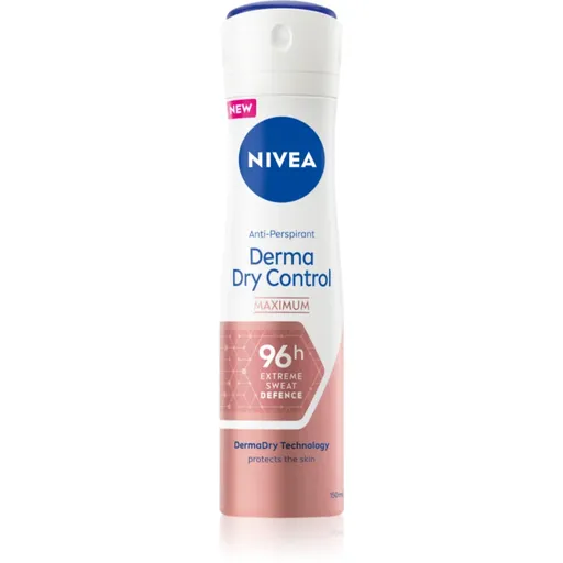NIVEA Derma Dry Control antiperspirant ve spreji 150 ml