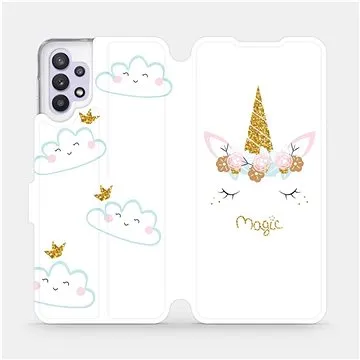 Flipové pouzdro na mobil Samsung Galaxy A32 5G - MH01P Jednorožec magic (5903516615315)