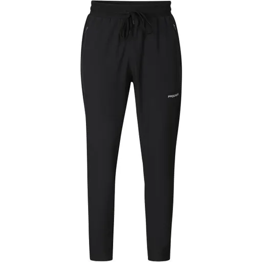 PROGRESS TRAINER Pánské kalhoty na běhání, černá, velikost XXL