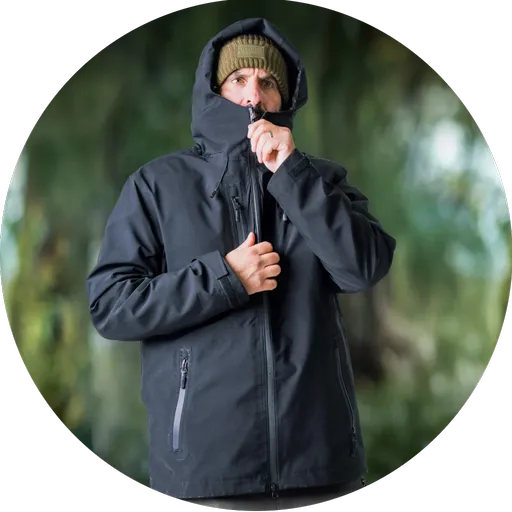 One more cast bunda splash camo knight waterproof jacket - l