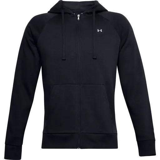 Pánská mikina Under Armour Rival Fleece FZ Hoodie Black S