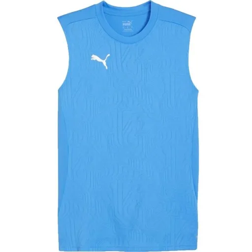 Puma TEAMFINAL TRAINING JERSEY Pánské sportovní tílko, modrá, velikost