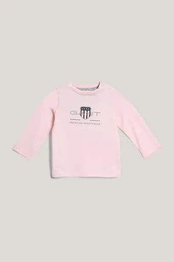 TRIČKO GANT ARCHIVE SHIELD LS T-SHIRT SALMON