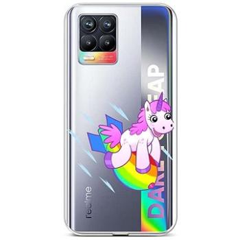 TopQ Realme 8 silikon Flying Unicorn 61563 (Sun-61563)