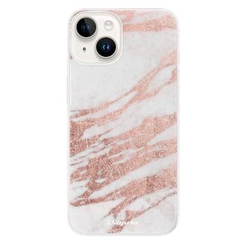 Odolné silikonové pouzdro iSaprio - RoseGold 10 - iPhone 15