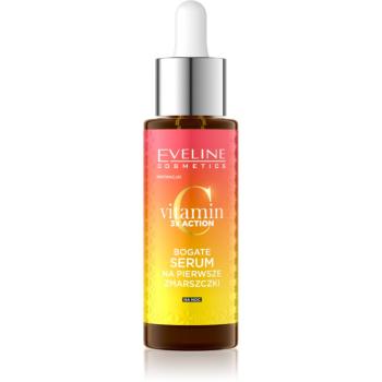 Eveline Cosmetics Vitamin C 3x Action noční sérum pro první vrásky 30 ml