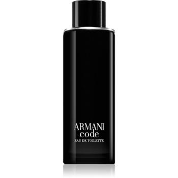 Armani Code toaletní voda plnitelná pro muže 200 ml