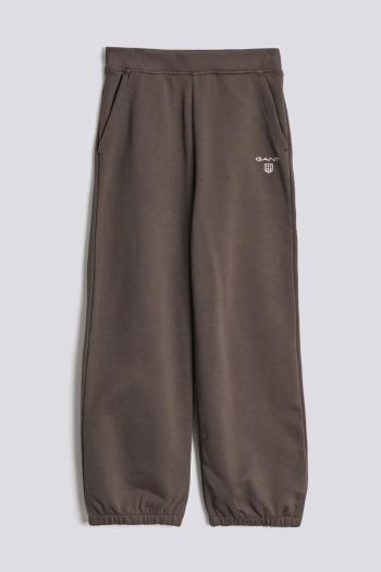 TEPLÁKY GANT D2. CONTRAST SHIELD SWEAT PANTS DARK GRAPHITE