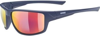 UVEX Sportstyle 230 Blue Mat/Litemirror Red Cyklistické brýle