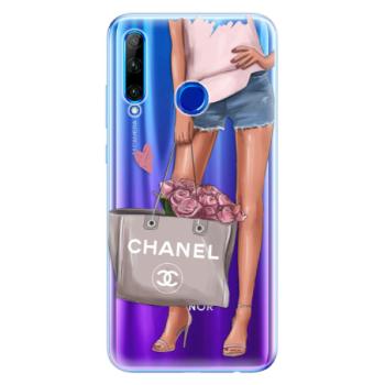 Odolné silikonové pouzdro iSaprio - Fashion Bag - Huawei Honor 20 Lite