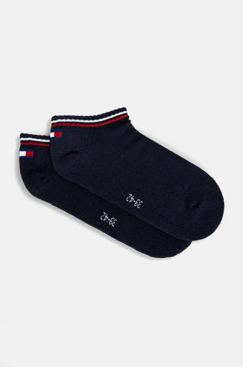 Ponožky Tommy Hilfiger 2-pack tmavomodrá barva