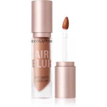 Makeup Revolution Air Blur Liquid Lipstick lehká tekutá matná rtěnka odstín Natural 3.5 ml