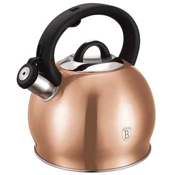 BERLINGERHAUS Konvice pískací nerez 3l Rosegold Metallic Line (BH-1075)