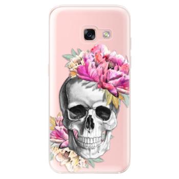 Odolné silikonové pouzdro iSaprio - Pretty Skull - Samsung Galaxy A3 2017