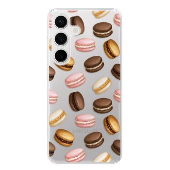 Odolné silikonové pouzdro iSaprio - Macaron Pattern - Samsung Galaxy S24