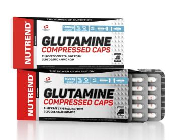 Glutamine Compressed Caps - Nutrend 120 kaps.