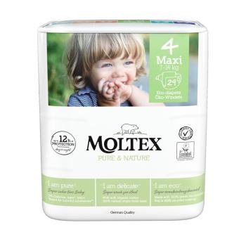 MOLTEX Pure&Nature Pleny jednorázové 4 Maxi (7-14 kg) 29 ks