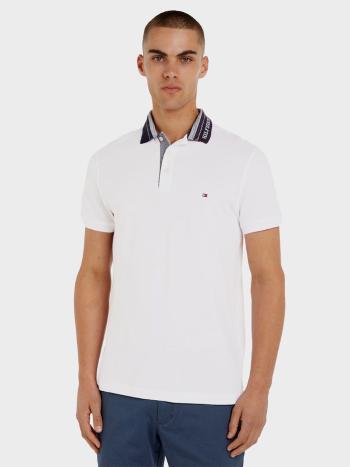 Tommy Hilfiger pánské bílé polo tričko