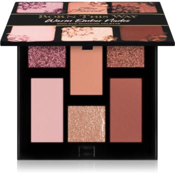 Too Faced Born This Way Natural Nudes Mini Eye Shadow Palette paletka očních stínů odstín Warm Ember Nudes 5,7 g