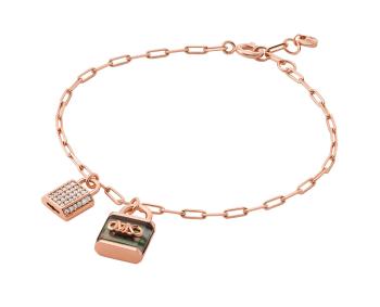 Michael Kors Pozlacený náramek se zirkony a perletí Premium MKC1742TN791