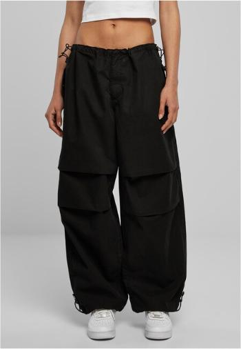 Urban Classics Ladies Cotton Parachute Pants black - XXL