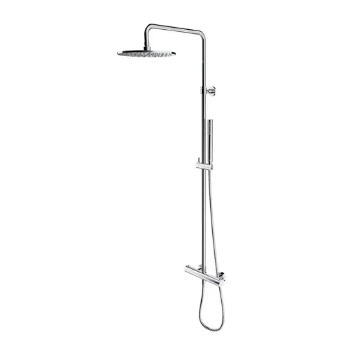 OMNIRES Y termostatický sprchový systém pro venkovní instalaci, chrom Y1244SUCR