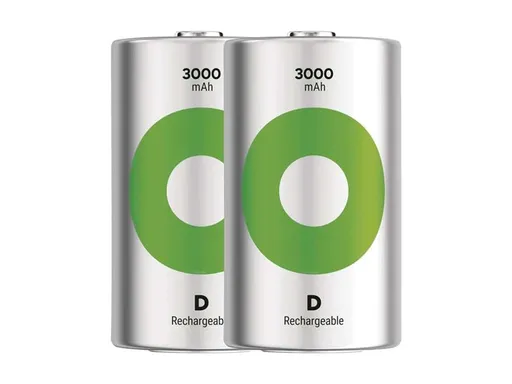 Baterie D (R20) nabíjecí 1,2V/3000mAh GP Recyko 2ks