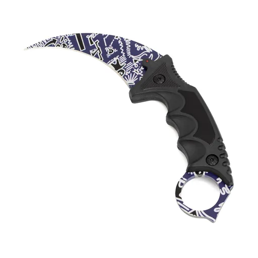 Skládací nůž KARAMBIT CS:GO 19,5 cm, Purple Galaxy
