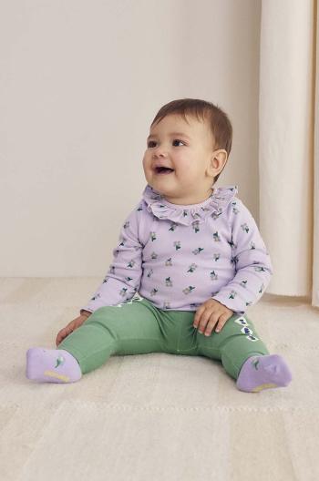 Kojenecké body Bobo Choses Pansy Flower 224AB005