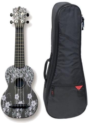 Pasadena WU-21F7-BK SET Floral Black Sopránové ukulele