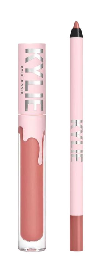 Kylie Cosmetics Sada Matte Liquid Lipstick + Lip Liner 301 Angel