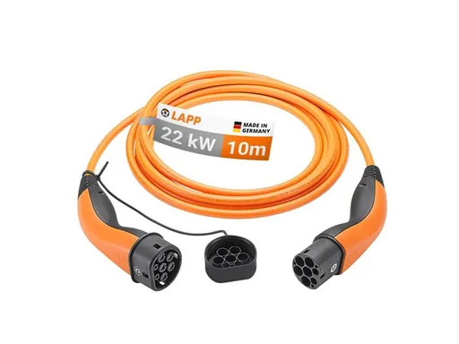 Kabel nabíjecí LAPP 65311 typ 2 22kW 32A 3 fáze 10m pro elektromobil