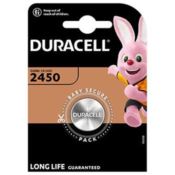 Baterie lithiová, CR2450, CR2450, Duracell, blistr, 1-pack, 42445