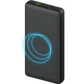 AlzaPower Wireless 10000mAh Fast Charge + PD3.0 černá (APW-PBW10B)