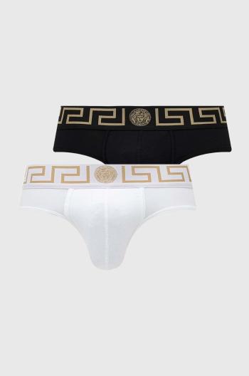 Spodní prádlo Versace (2-pack) pánské, černá barva, AU10180 A232741