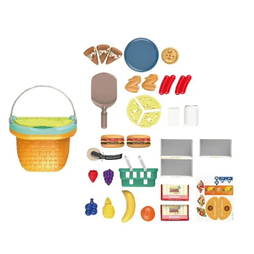 Alltoys Hrací set Piknikový Burger košík