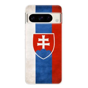 Odolné silikonové pouzdro iSaprio - Slovakia Flag - Google Pixel 8 Pro