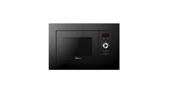 Midea AG820BS9 Beépíthető mikrohullámú sütő, 20L, 800W, 6 fokozat...
