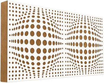 Mega Acoustic FiberPRO120 AcouSphere White/Light Brown Absorpční dřevěný panel