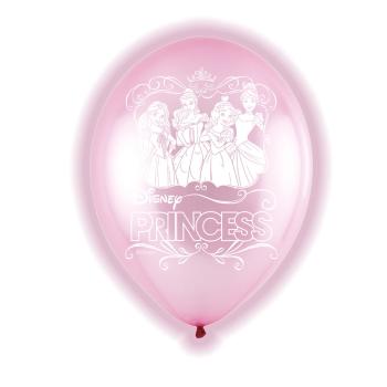 Amscan Latexové balonky LED Disney princezny