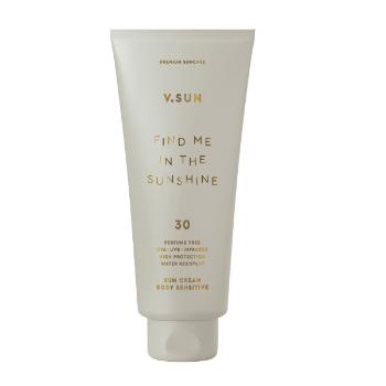 V.SUN Opalovací krém na tělo SPF 30 bez parfemace, 200 ml