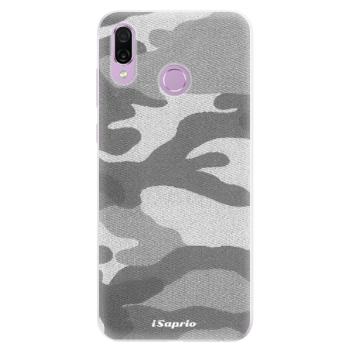 Silikonové pouzdro iSaprio - Gray Camuflage 02 - Huawei Honor Play