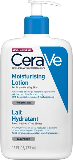 CeraVe Hydratační mléko pro suchou až velmi suchou pokožku (Moisturising Lotion) 473 ml