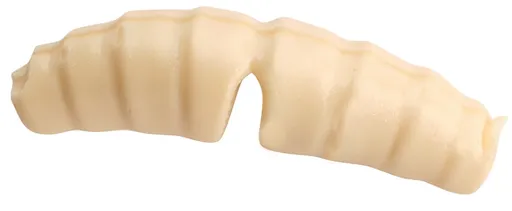 Berkley gumová nástraha powerbait action waxies sinking 2 cm 14 ks - natural white