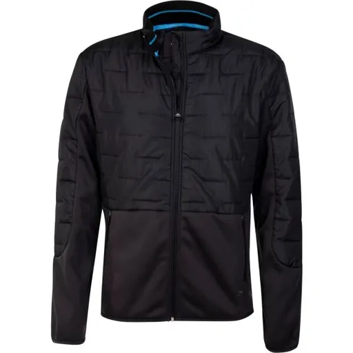 GREGNORMAN QUILTED JACKET Pánská golfová bunda, černá, velikost